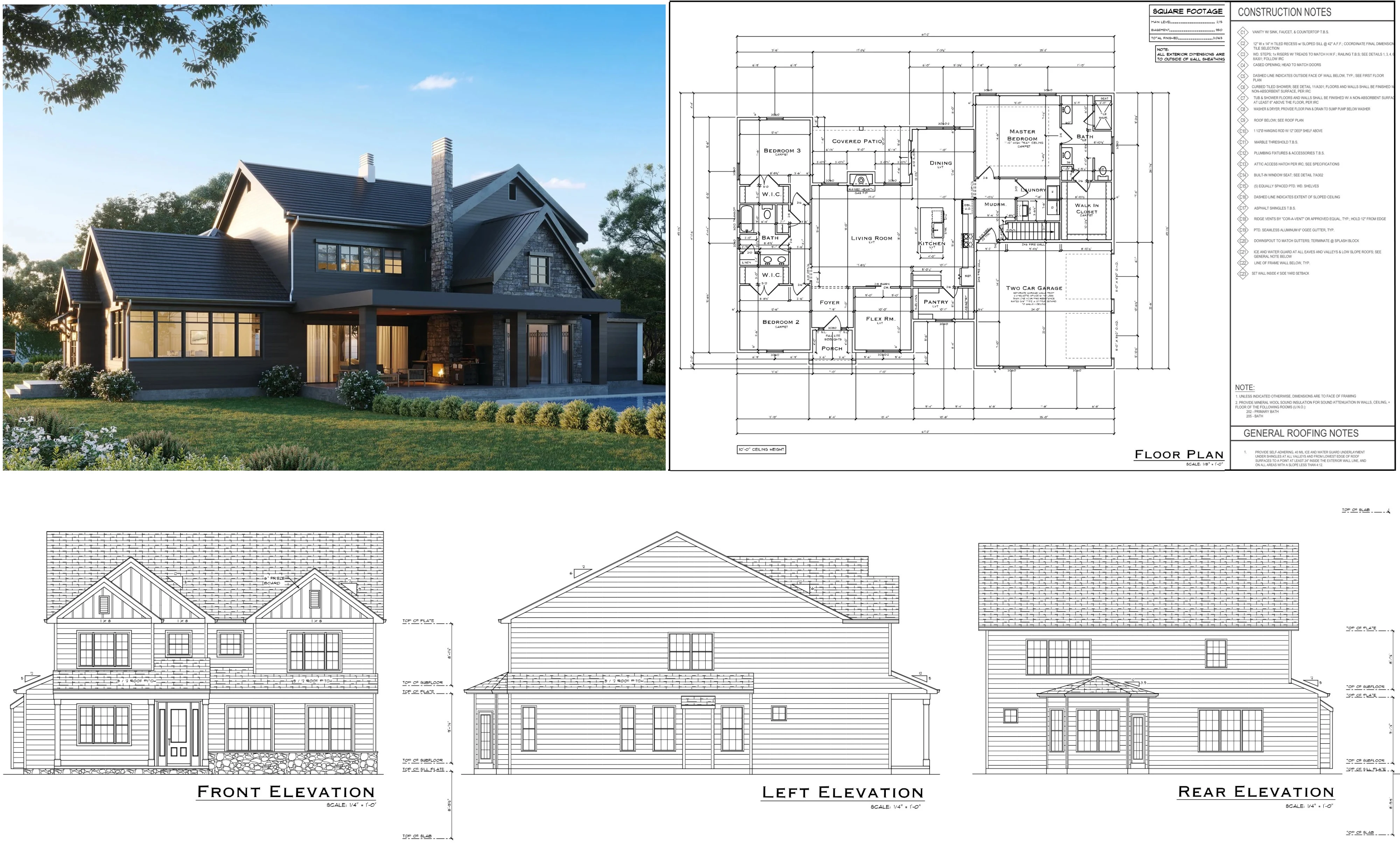 Architectural drawings